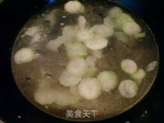 丝瓜木耳汤的做法步骤：7