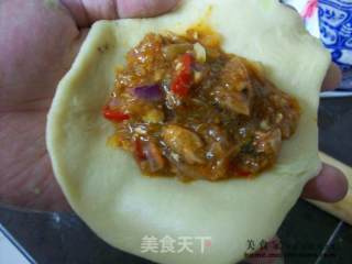 面包物语@@咖喱辣椒粉搭上~~沙丁鱼面包的做法步骤：13