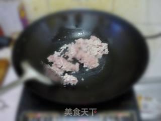 酸豆角炒肉末的做法步骤：2