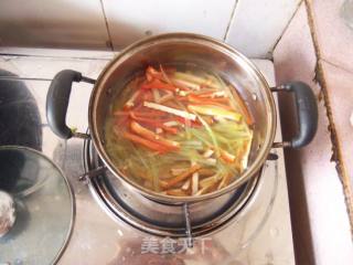 红椒拌豆干的做法步骤：6