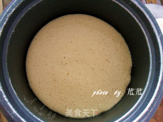 电饭锅版的 咖啡蛋糕 （超详细）的做法步骤：16