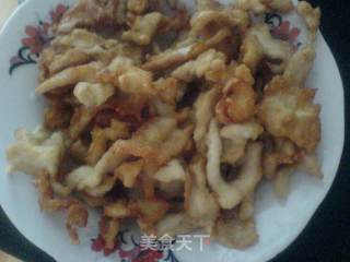 香菇溜鸡片的做法步骤：5