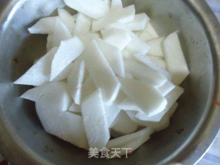 干煸萝卜的做法步骤：2