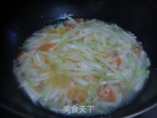 节瓜虾米粉丝煲的做法步骤：7