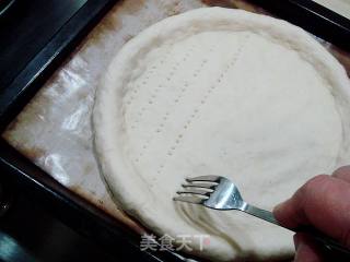 青酱比萨的做法步骤：14
