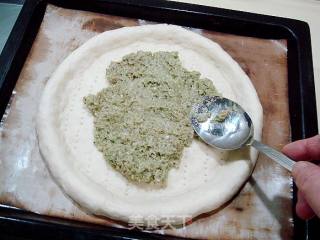 青酱比萨的做法步骤：15