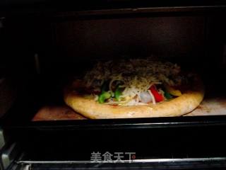青酱比萨的做法步骤：23