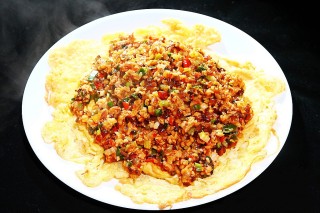 鱼香煎蛋的做法步骤：13