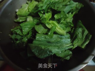 炝炒盖菜的做法步骤：7