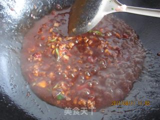 肉末茄子的做法步骤：7