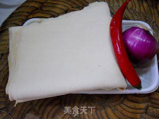 空心菜梗炒肉丝的做法步骤：1