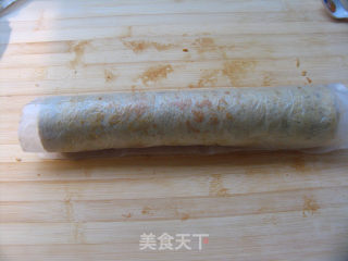 香蕉果酱蛋糕卷的做法步骤：18