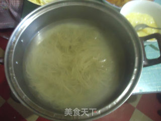 菠菜拌粉条的做法步骤：3