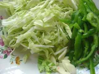 素炒饼的做法步骤：3