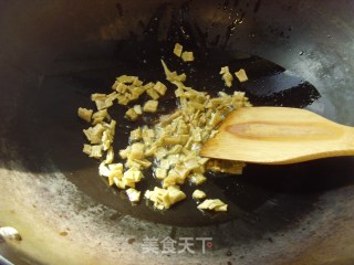 絲瓜笋干水豆腐的做法步骤：7