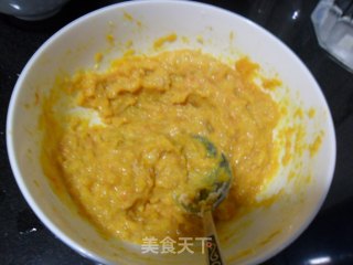 奶香芝麻南瓜饼的做法步骤：3