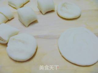 【花样饼系列】香煎南瓜夹心饼的做法步骤：7