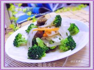 【夏季小凉菜】荷塘香拌菜的做法步骤：8