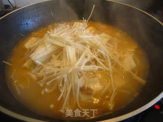 鲜虾豆腐羹的做法步骤：5
