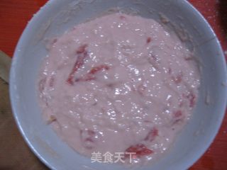 一家人喜欢的--西瓜发糕的做法步骤：8