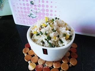 家常炒饭4 ---- 肉糜豇豆饭的做法步骤：8