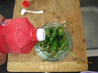 老郑腌辣椒的做法步骤：4