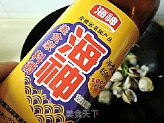 辣椒炒文蛤的做法步骤：6