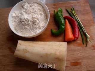 椒香藕饼的做法步骤：1