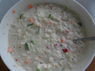 椒香藕饼的做法步骤：3