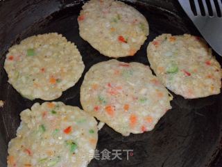 椒香藕饼的做法步骤：5