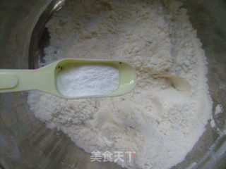 酥得掉渣——奶香红糖燕麦饼干的做法步骤：3