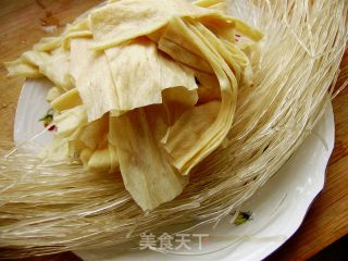 家常菜----小白菜大杂烩的做法步骤：3