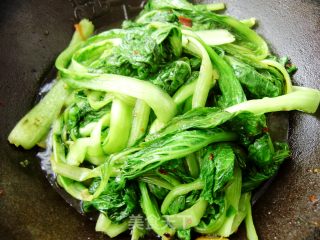 家常菜----小白菜大杂烩的做法步骤：5