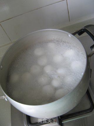 【酒酿汤圆】的做法步骤：5