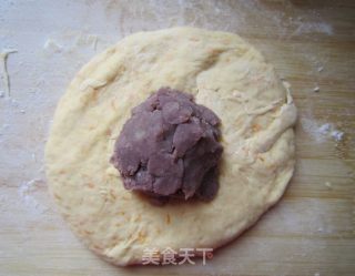 南瓜豆沙餐包的做法步骤：7
