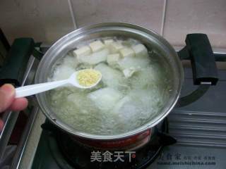 家常煲汤@@清甜不油腻~~白萝卜豆腐排骨汤的做法步骤：9