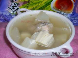家常煲汤@@清甜不油腻~~白萝卜豆腐排骨汤的做法步骤：11