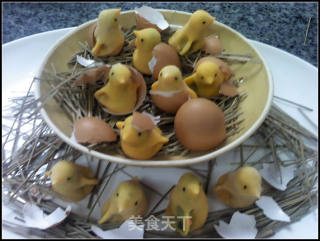 冰皮小鸡月饼之（快乐家园）的做法步骤：11