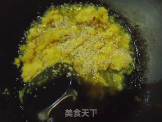 蜜汁红薯泥的做法步骤：7
