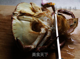 黄道蟹蒸米粉的做法步骤：7