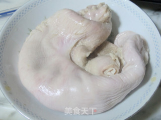 豆豉辣酱香猪肚的做法步骤：5