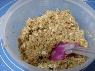 减肥搭档--燕麦红糖饼干的做法步骤：6