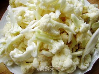 家常菜----清炒菜花的做法步骤：1