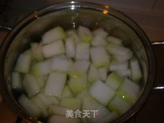 冬瓜汆丸子的做法步骤：4