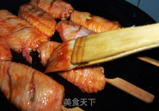 不用烤箱也能吃上美味烤鸡翅的做法步骤：8