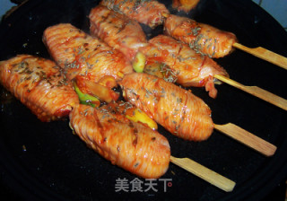 不用烤箱也能吃上美味烤鸡翅的做法步骤：9