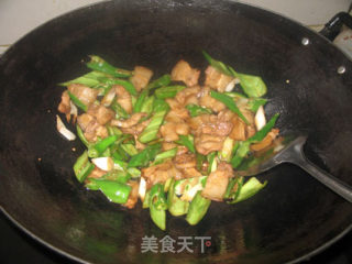 辣椒炒肉的做法步骤：8