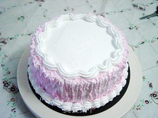 奶油生日蛋糕的做法步骤：4