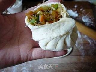 夜开花粉丝包子的做法步骤：8