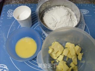 KITTY猫黄油饼干的做法步骤：1